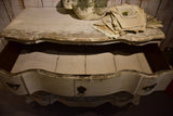 19th century French commode with white patina