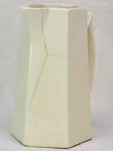 Early 20th Century French earthenware pitcher 8¾"
