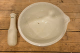 Mortar & pestle (Giraud Demay Vignolet) 20th-c