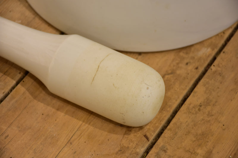 Mortar & pestle (Giraud Demay Vignolet) 20th-c