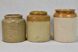 Three English preserving jars