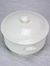 Antique French soup tureen - small 6¼"