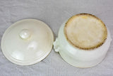 Antique French soup tureen - small 6¼"