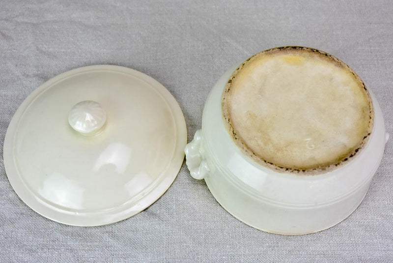 Antique French soup tureen - small 6¼"