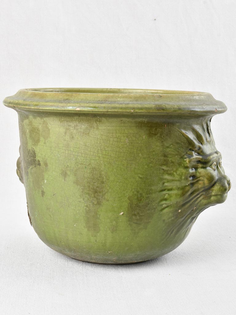 Traditional Lion-Headed Cache-Pot for Gardenias