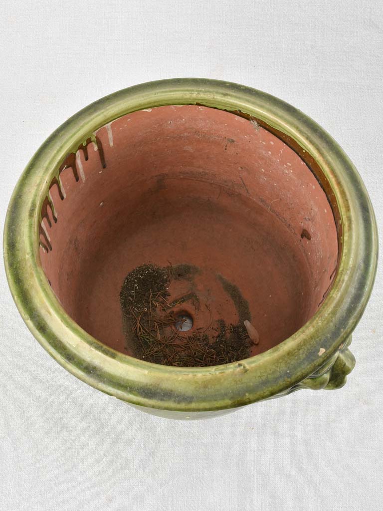 Antique-Styled Terracotta Pot for Roses
