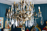 Large Late 19th Century Chandelier