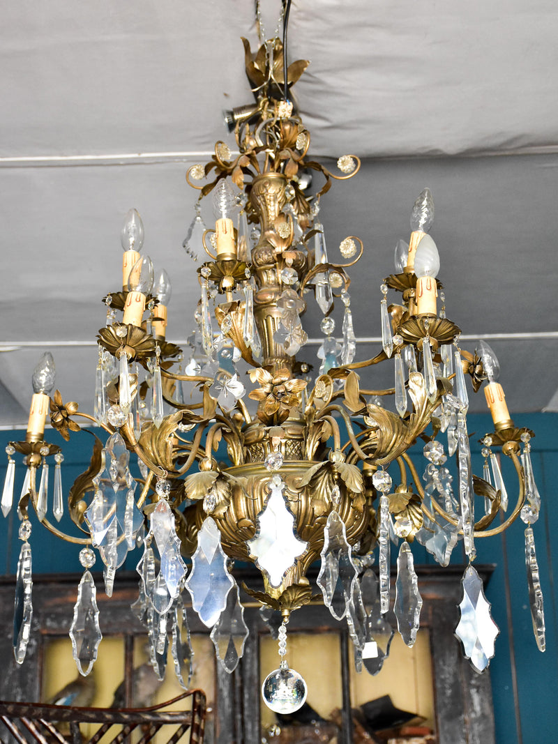 Decorative Brass Italian Chandelier