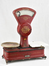 Antique Berkel weigh scales - red 10 kilogram