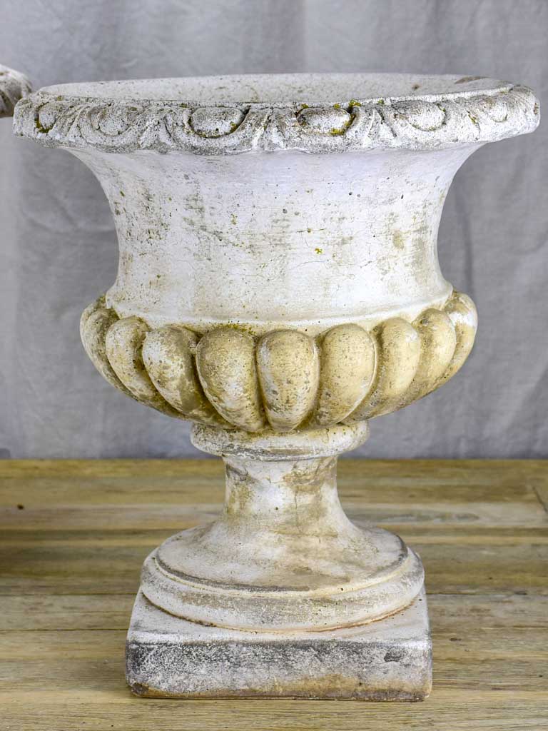 Pair of vintage Medici style planters - concrete (3 pairs available)