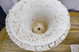 Pair of vintage Medici style planters - concrete (3 pairs available)
