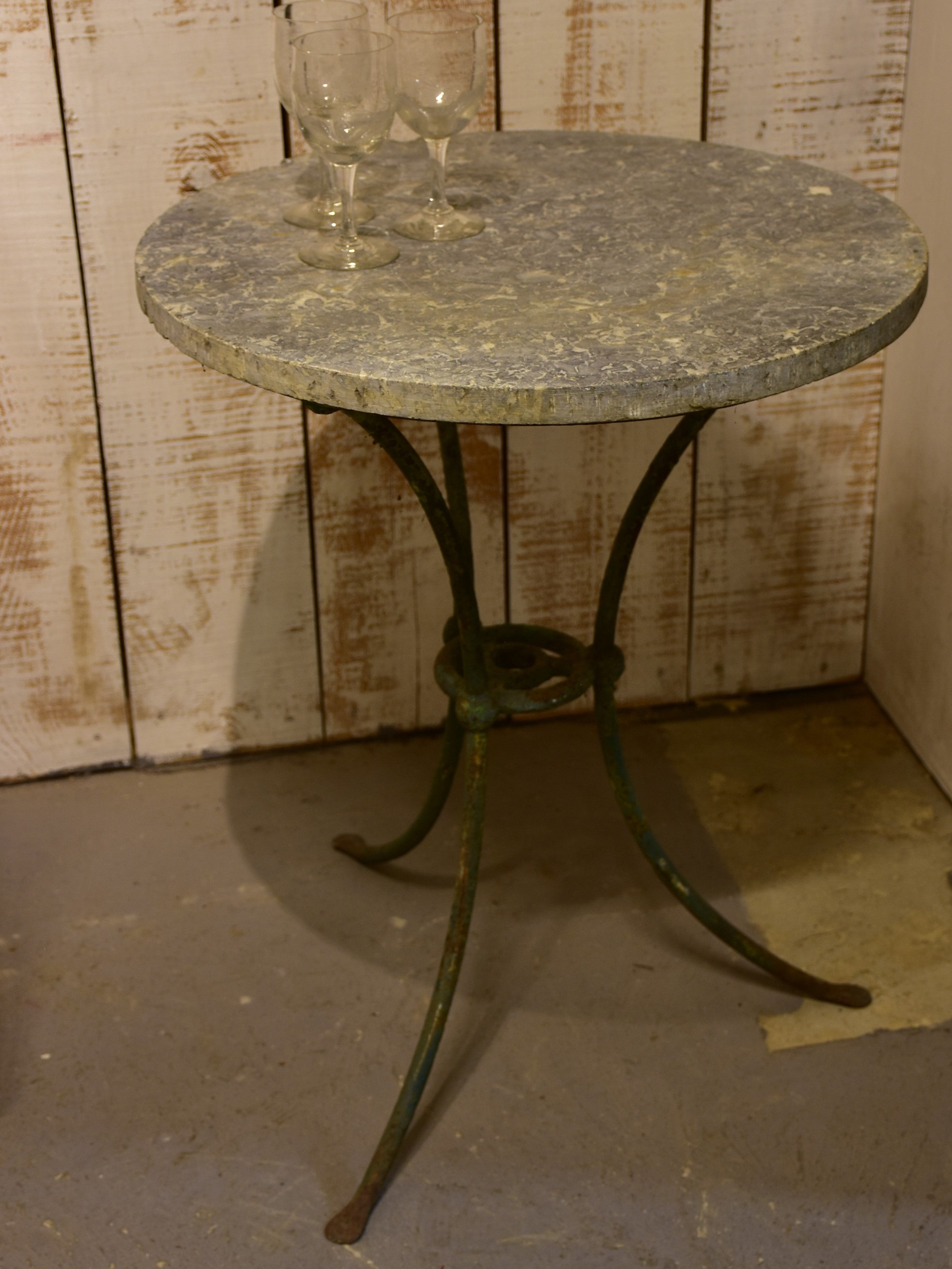 Early 19th century marble top French table