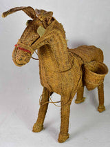 Vintage sculpture of a donkey - large 45¼"