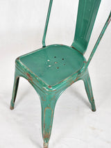 Original Model A Tolix chair - green