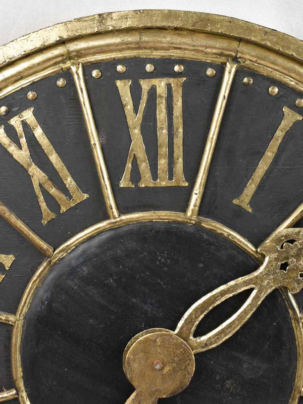 Very large clock face with Roman numerals 44"