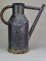Timeworn antique French watering can 19¼"