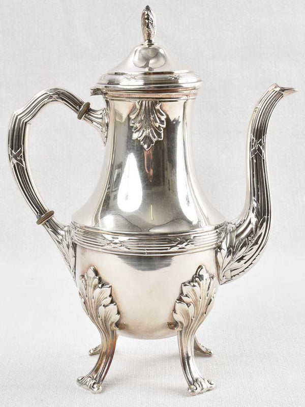 Louis XVI coffee service - silver plate