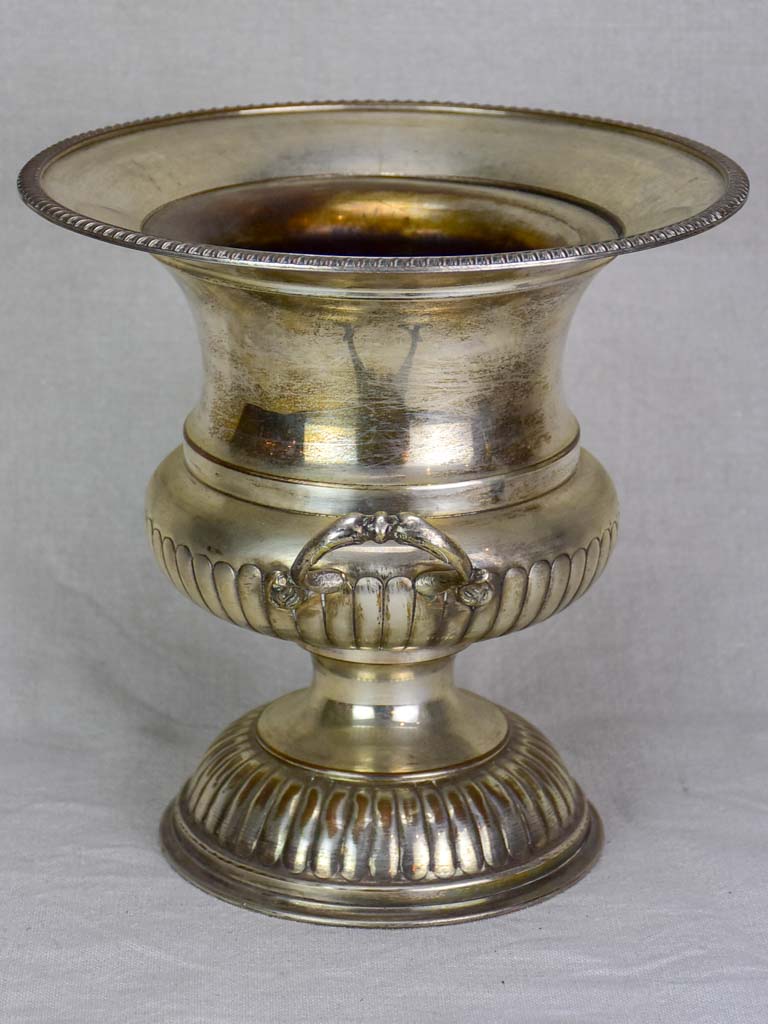 Antique English silver plate champagne bucket