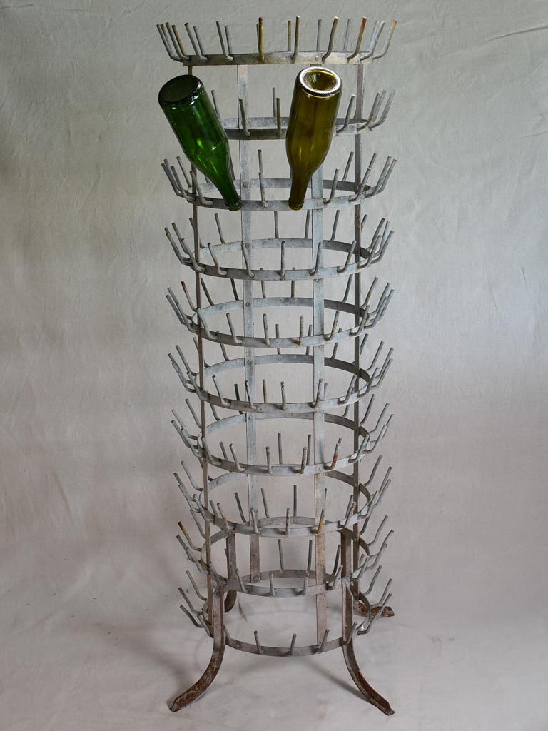 Antique French bottle tree - galvanized