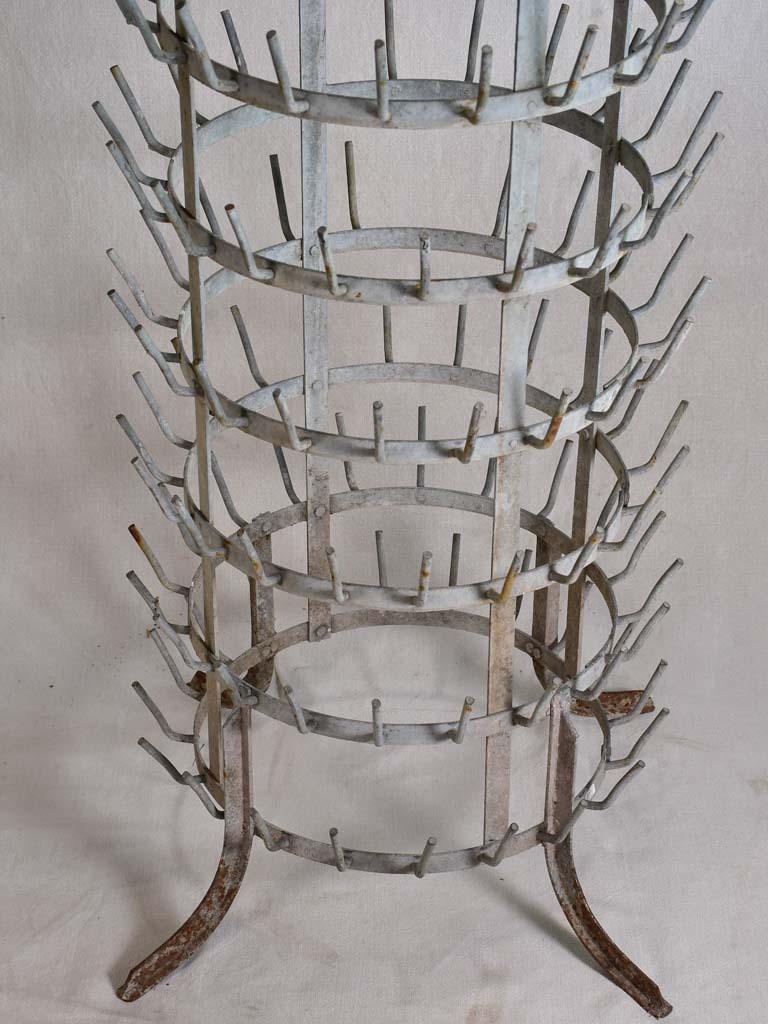 Antique French bottle tree - galvanized