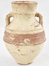 19th century terracotta pot with filter 8"