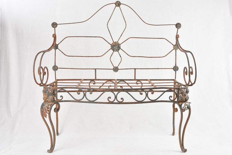 Vintage wrought iron day bed Chez Pluie