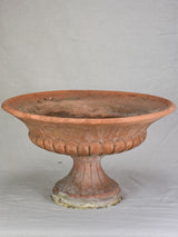 Antique French terracotta planter - Medici urn 19¼"