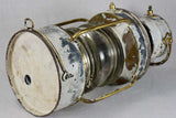 Time-Worn Maritime Lamp with Glass