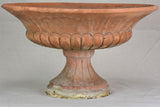 Antique French terracotta planter - Medici urn 19¼"