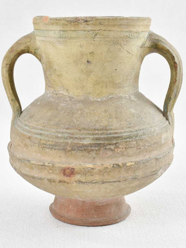 19th century terracotta infusion pot 6¼"