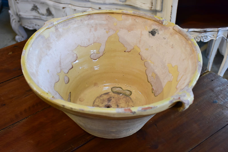 Antique French 'tian' preserving bowl