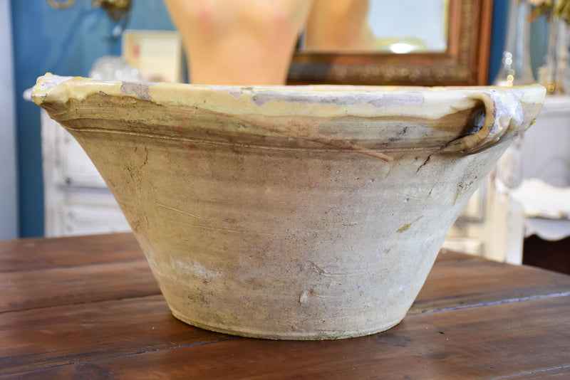 Antique French 'tian' preserving bowl