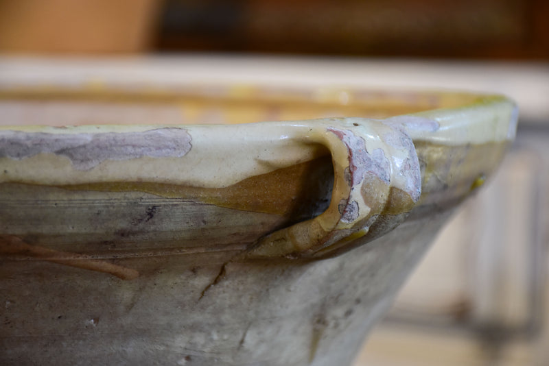 Antique French 'tian' preserving bowl