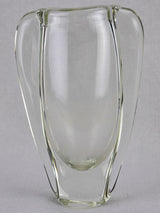 Mid century Swedish glass vase - 8¾"