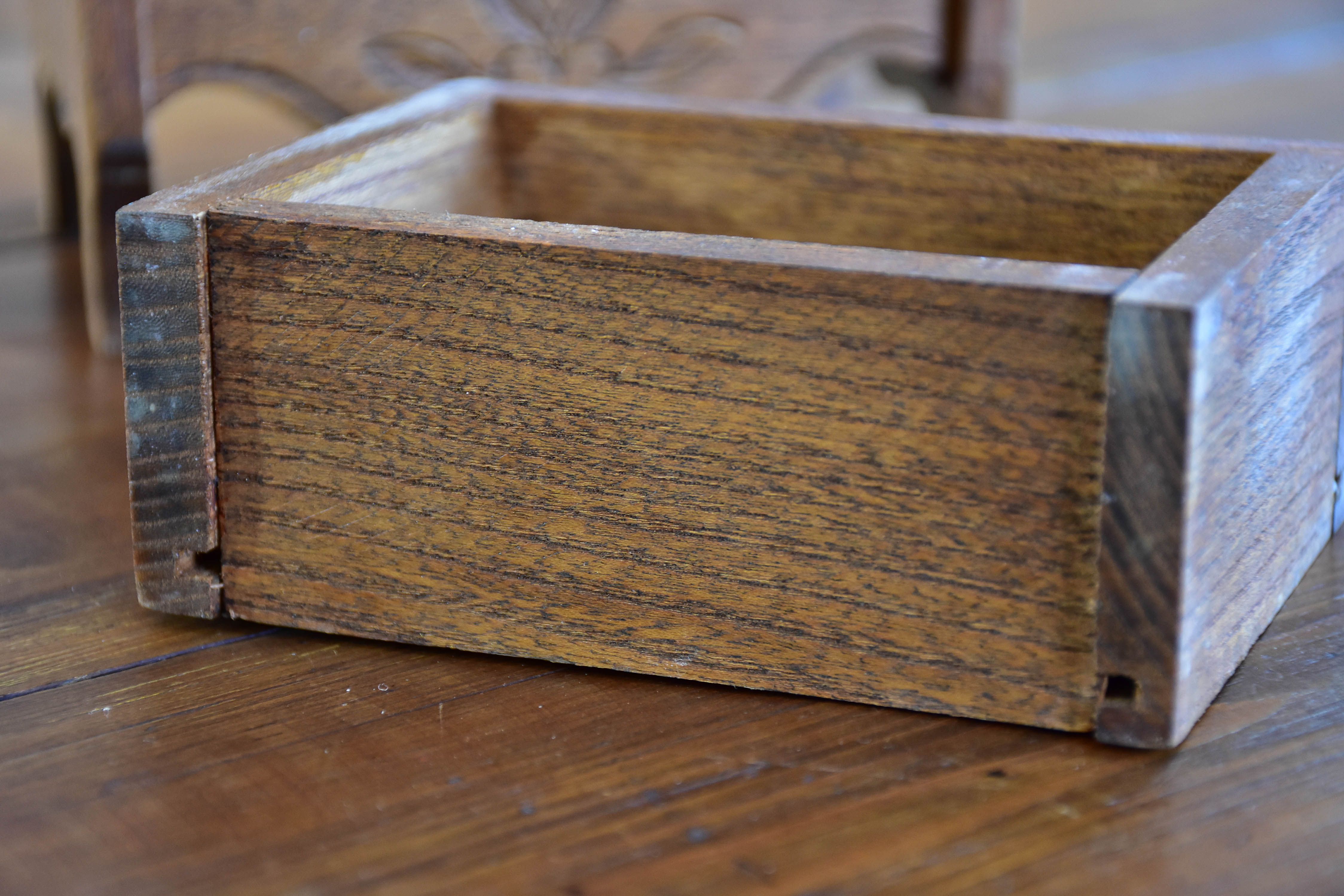Provençal salt cellar and match box