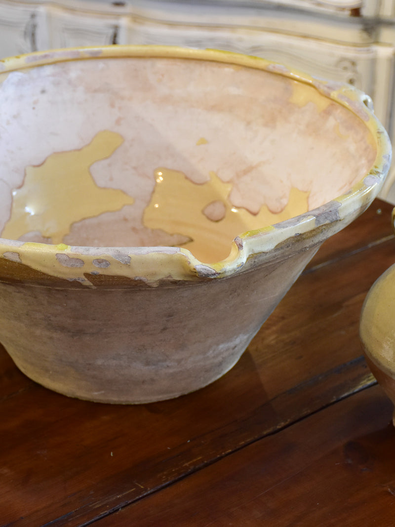 Antique French 'tian' preserving bowl