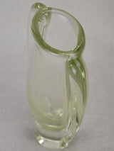 Mid century Swedish glass vase - 8¾"