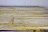 Antique French monastery dining table 98" x 39½"