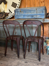 Pair of vintage French Multipl’ chairs