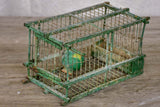 Very small antique French birdcage