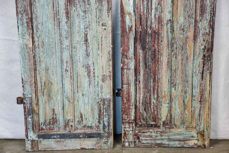 Pair of rustic French shutters