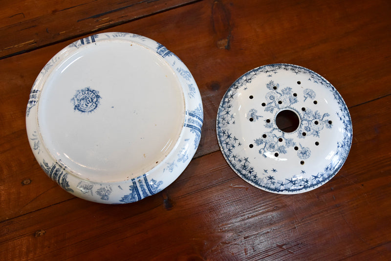 Lunéville Faience bathroom ensemble