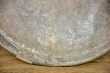 Rustic zinc dishes for resin collection