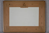 Seascape watercolor Marius Pauzat (1832-1909) 9¾" x 13"