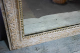 Antique Louis Philippe mirror with grey frame
