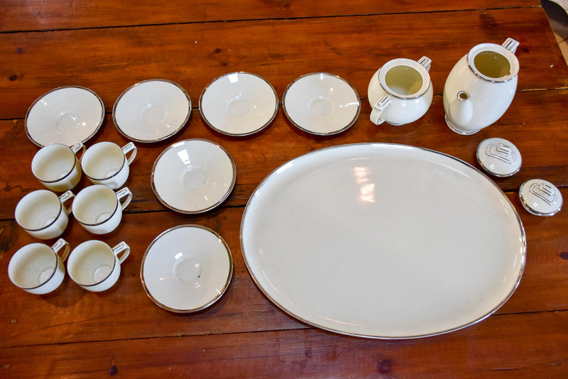 Epiag Art Deco coffee service with platter