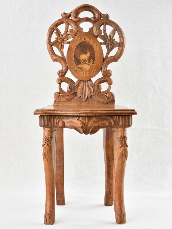 Antique Swiss children's chair