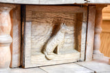 Antique artisan-made letterbox