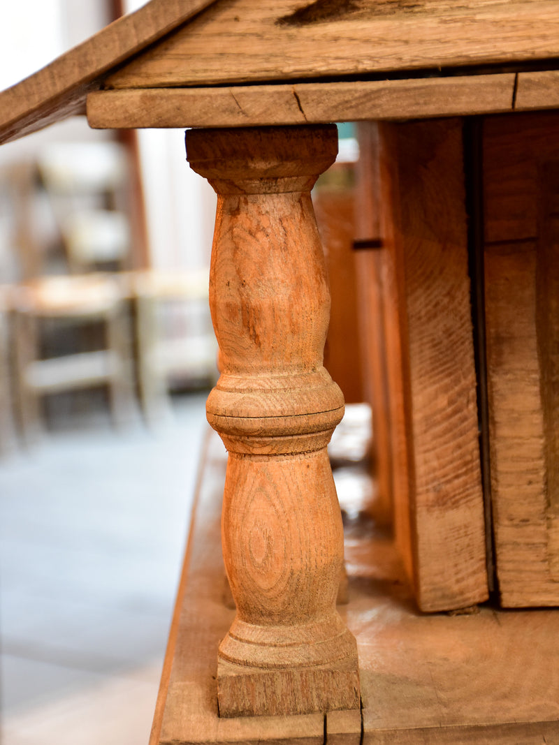 Antique artisan-made letterbox