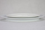 Two early 20th Century Limoges serving platters - oval